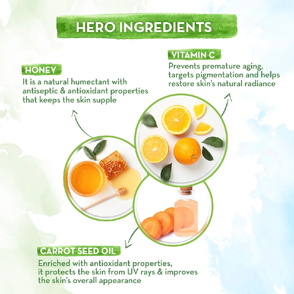 Sunscreen Body Lotion with SPF 30 - Vitamin C, 300ml-3.webp